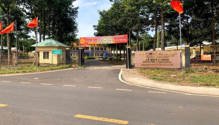 BÁN 2250M2 2SHR LỘ NHỰA THÔNG (3 KCN 240N CN) SÁT TRƯỜNG CHỢ KHO XƯỞNG QUANG MINH CHƠN THÀNH